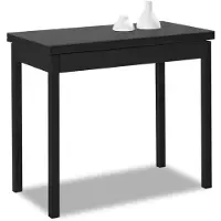 OEM Klapptisch Küchentisch, Graphit, 80x40 bis 80x80 cm