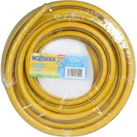 Famanu Gartenschlauch Ultraflex Gelb - 117000 Hozelock Tricoflex mit Kupplung