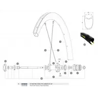 Mavic Cosmic Pro Carbon Ust Tdf Hinterradfelge