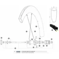 Mavic Comete Pro Carbon Ust Rear Felge
