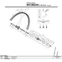 Shimano Xtr 24h Wh-m9200-tl Ewhrimz0005 Mtb-felge