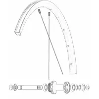 Mavic Front Ksyrium S Disc Rennradfelge