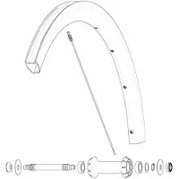 Mavic Front Cosmic Slr 40 Rb Rennradfelge