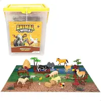 Colorbaby Animal World-farm Animals Figur 50 Einheiten