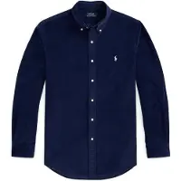 Ralph Lauren für Herren. 710853123506 Cordhemd Custom Fit marineblau (S), Lässig, Baumwolle, Klassisch, Langarm
