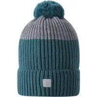 Reima Kinder Wollmütze Pilke Dark Teal