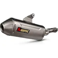 Akrapovic Slip-on Line Auspuffsystem mit EG-BE S/O 2-1 TI, 800 MT-X