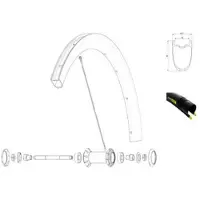 Mavic Cosmic Pro Carbon Ust Tdf Front Felge
