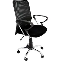 Furniture Style Helena Bürostuhl Mit Armlehnen 59x24x15 Cm