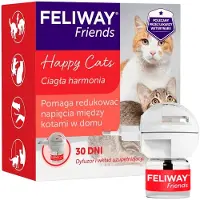 Feliway Friends Diffusor + Pheromonkartusche für Konflikte zwischen Katzen
