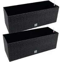 Wellhome Rectangular Blumenkasten 2 Einheiten