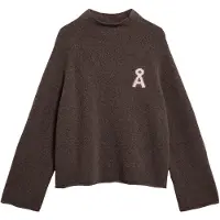 Armedangels ICONIC ŠBOUCLÉ-STRICKPULLOVER | Bio-Woll Mix (recycelt) - braun (XS)