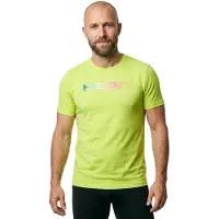Head T-Shirt Rainbow Lightlime - S