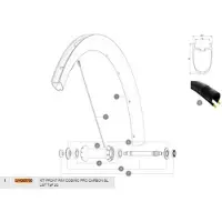 Mavic Cosmic Pro Carbon Sl Ust 20 Front Felge