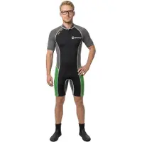 Abysstar Surf 2.5 Mm Kurzarm-shorty Mit Frontreißverschluss