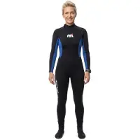 Mistral Ocean 4/3 Mm Neopren-anzug Mit Langen Ärmeln Und Reißverschluss Am Rücken Für Damen