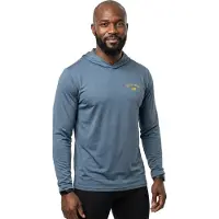Salty Crew Overnight Hood Sunshirt Langarm-rash Guard