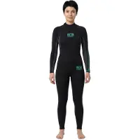 Ocean & Earth Surf School 3 Mm Neopren-anzug Mit Langen Ärmeln Und Reißverschluss Am Rücken Für Damen