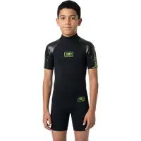 Ocean & Earth Surf School Spring 2 Mm Kurzarm-shorty Mit Rückenreißverschluss