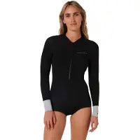 Ocean & Earth Hi Cut 2 Mm Langarm-shorty Für Damen Mit Frontreißverschluss