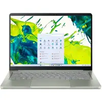 Acer Swift Air 14, SFA14-I31-72K8 Ultrabook/Laptop, Ultraschlankes Notebook, 14 Zoll WUXGA 1920 x 1200 120 Hz, Intel Core 7 350, 12 GB RAM, 512 GB SSD, Windows 11 Home, Deutsch, Grün