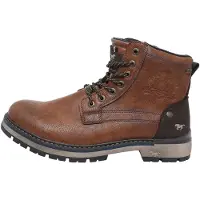 Mustang Herren Stiefelette – Stilvoller Wärmespender mit Grip 36M0051001, Größe:45 EU, Farbe:Mehrfarbig