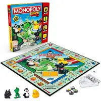 Hasbro Monopoly Junior Spiel In Portugiesisch Mehrfarbig Kinder Mehrfarbig One Size