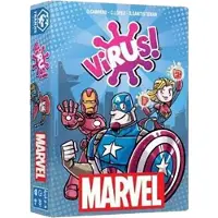 Tranjis Games Marvel Virus Kartenspiel Rosa Kinder Rosa One Size