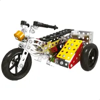 Colorbaby Smart Theory Set 5 Metal Motorcycle Bauspiel 283 Stücke