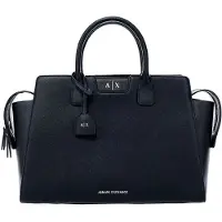 Armani Exchange für Damen. XW002157AF26570UC001 Tasche schwarze Textur (OSFA), Lässig, Polyester