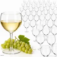 MamboCat 120x Ballon Weingläser 250ml Wasserglas Rotweinkelch Weißwein Gastro