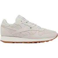 Reebok Sneaker CLASSIC "CLASSIC LEATHER", Damen, Gr. 40, beige (softgrau, chalk, gum), Leder, Schuhe Sneaker