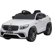 HOMCOM Kinderfahrzeug Elektroauto Mercedes-Benz Fernbedienung MP3 PP 2 Farben