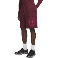 Under Armour Rival LW Graphic Shorts red claret (625) L