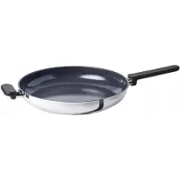 IKEA MIDDAGSMAT Edelstahlpfanne 32 cm Antihaft Induktion