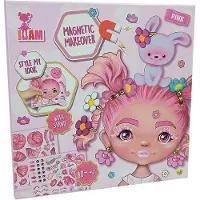Girls Magnetisches Buch "Beauty" – Rosa