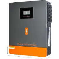 OEM Hybrid-Solarwechselrichter, 3000W Ausgang, 80A MPPT, unterstützt Lithium-Batterien, 4.2KW 24V, 220-240V, Kein WIFI