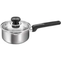 Tescoma Stielkasserolle BRAVA mit beidseitigem Ausgießer und Deckel ø 16 cm, 1,25 l
