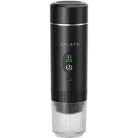 Chiato brewPLAY Smart Tragbare Reisekaffeemaschine – Schwarz