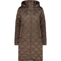 CMP Woman Coat FIX Hood dark malto (P981) 48