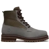 Timberland für Herren. TB0A2H58EEP1 Britton Drive Lederstiefel, grau (45.5), Flach, Schnürung, Outdoor