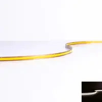 Longlife LED COB 12V Free Cut LED Streifen 5M 10W/m 600LED/m 8mm IP20 - Lichtfarbe: Neutralwe...