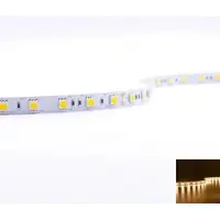 Longlife LED Strip 24V LED Streifen 5M 14,4W/m 60LED/m 10mm - Lichtfarbe: Warmweiß 3000K - Sc...