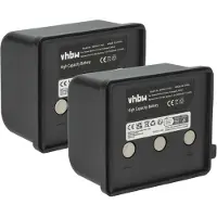 VHBW 2x Akku kompatibel mit Itowa Compact, Combi, Setval, Beton Fernbedienung Remote Control (2000 mAh, 7,2 V, NiMH)