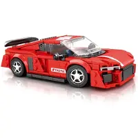 ReoBrix 681 Supersportwagen 1:24 Klemmbaustein Auto 373 Teile ab 14
