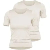 Nina von c. Unterhemd "2er Pack Halbarm Shirt Seide&Modal" 2 Stück, 2 Stk.