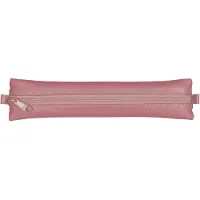 Clairefontaine 77041C - Schlampermäppchen Etui Age Bag, aus Lammleder, flach 20x