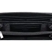 LTPRTZ Leder Geldbörse Polo RFID Protect RV-Damenbörse 2822 Schwarz