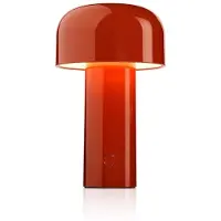 Flos Bellhop Battery, Polycarbonat, rot, 12,5x21cm