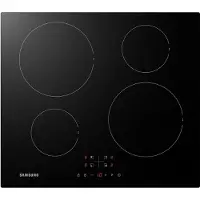 Samsung NZ64F3NM1AB, Schwarz, Integriert, Zonen-Induktionskochfeld, Glaskeramik, 4 Zone(n), 4 Zone(n)